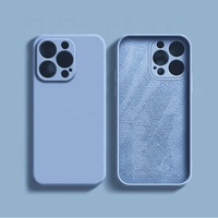 Grosir biru kulit merasa Iphone17 Pro Max ponsel Cses dengan perlindungan lensa kustom tahan guncangan Iphone seri cover