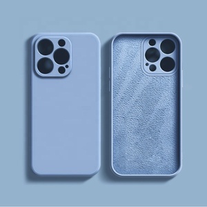 Grosir biru kulit merasa Iphone17 Pro Max ponsel <span class=keywords><strong>Cses</strong></span> dengan perlindungan lensa kustom tahan guncangan Iphone seri cover - Product Image 3