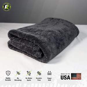 Handuk Pengering Mobil Premium 1200 GSM Microfiber Berkinerja Tinggi Tanpa Goresan, Noda Air, Teknik Tenun Ringan - Product Image 6