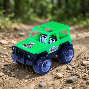 TOYBOLA Kids off Road Jeep Toy <b>Plastic</b> Adventure Vehicle for 2-7 Years Outdoor Pretend Play <b>Mesh</b> Bag Packaging - Product Image 3