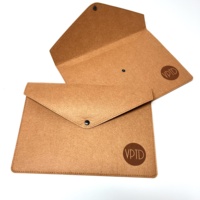 Sac de rangement en feutre pliable personnalisé Organisateur de couches Feutre A4 Classeur Document Enveloppe Sac