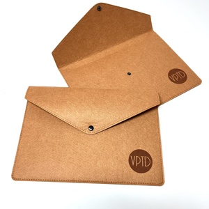 Bolsa de almacenamiento de fieltro plegable personalizada, organizador de pañales, carpeta de archivos <span class=keywords><strong>A4</strong></span> de fieltro, bolsa para sobres de documentos - Product Image 4