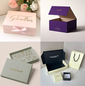 Op maat gemaakte deksel- en bodemdoos van stevig karton, luxe verpakking voor kleding, <span class=keywords><strong>2</strong></span>-delig (deksel en bodem) - Product Image 3