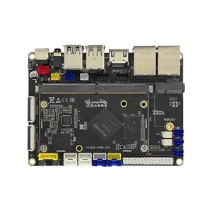 YY3568 papan pengembangan RockChip RK3568, papan pengembangan Gigabit ganda Ethernet yang dapat diperluas SATA / SSD mendukung Android 11 / Debian10