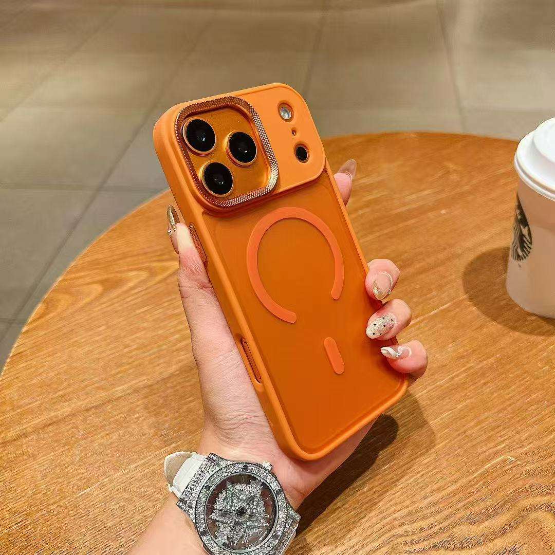 สีส้ม-แดง