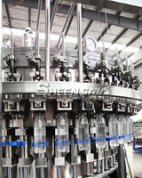 Machine de remplissage de boissons gazeuses en bouteille de A à Z, machine de mise en bouteille de soda avec système de mélange