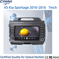 CYNAVI KIA Sportage 7'' 2010-2016 GPS Navigation Android Auto Stéréo Autoradio Écran partagé Affichage RGB Android OS