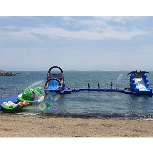 XIXI TOYS Backyard <strong>Swimming</strong> <strong>Pool</strong> Water <strong>Slide</strong>,Inflatable <strong>Pool</strong> <strong>Slide</strong> for Birthday Event - Product Image 5