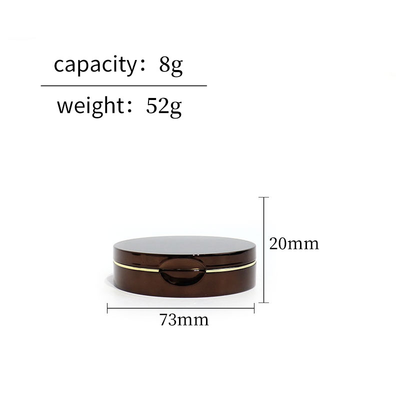 empty magnetic plastic eyeshadow makeup palette