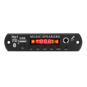 Dc 5V 12V <span class=keywords><strong>Bluetooth</strong></span> 5.0 MP3 WMA WAV APE Bảng Giải Mã rảnh tay âm thanh xe hơi Micro USB TF FM Đài phát thanh MP3 âm nhạc loa - Product Image 1