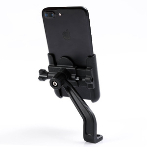 Support de téléphone pour vélo Yueli en alliage d'aluminium, réglable de 45 à 95 mm, pour vélo électrique, moto, navigation - Product Image 3