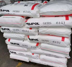 Gránulos de Plástico de Caucho SEBS de Alta Resistencia Taipol 6151, Gránulos de Caucho SIS SEBS para Adhesivos - Product Image 3