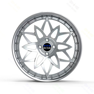 Mâm xe RCSR chất lượng cao 2 mảnh, thiết kế lõm sâu, đúc nguyên khối, 5x112 5x120 dành cho Mazda RX-7, Honda NSX, Toyota 86, Subaru BRZ - Product Image 2