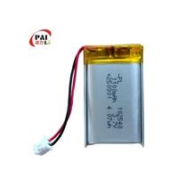Batterie au lithium LiCoO2 à cellule souple rechargeable 3,7 V 1100 mA de marque PL 102540, vente chaude, pour appareils médicaux électroniques