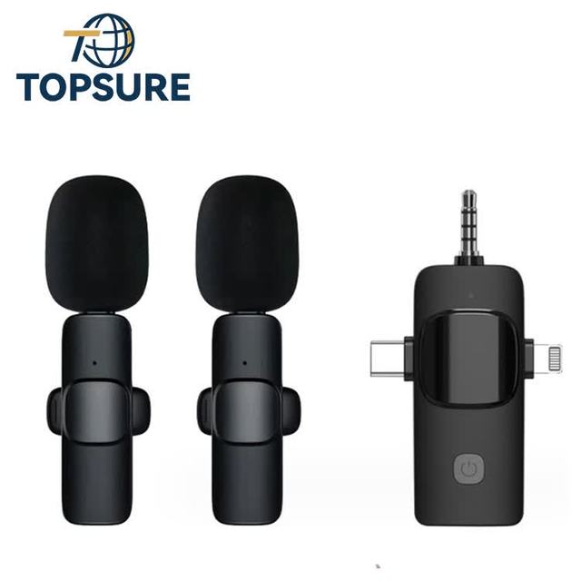High Demand Robust Clip Microphone Live Mic Handheld Microphone for Travel Vlogging
