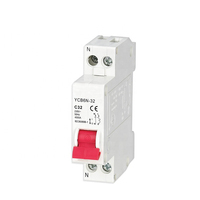YCB6N-32 32A DPN MCB เบรกเกอร์ขนาดเล็ก DPN พร้อมมือจับออกแบบกันลื่น