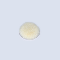 Tampons de polissage en laine 100% pure, fixation auto-agrippante, pour polisseuse de voiture, correction de peinture, finition miroir