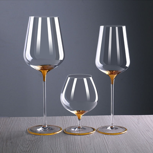 Ensemble de verres à <span class=keywords><strong>vin</strong></span> <span class=keywords><strong>rouge</strong></span> ultra-mince haut de gamme de luxe léger comprenant une carafe à gros ventre Bourgogne Long Home Crystal Wine Red Wine - Product Image 2