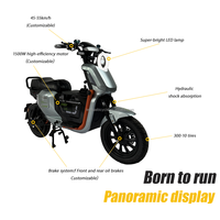 Vélo électrique Le Shuai U2 3000W avec moteur arrière sans balais, freins à disque hydrauliques, double suspension, batterie au lithium, pour ville, montagne et route