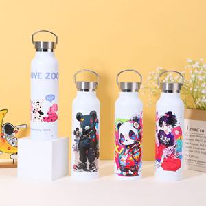 Binsly Thermos portable classique en acier inoxydable 304 <span class=keywords><strong>de</strong></span> style américain à grande ouverture, isolation thermique <span class=keywords><strong>de</strong></span> 6 à 12 heures, à main - Product Image 3