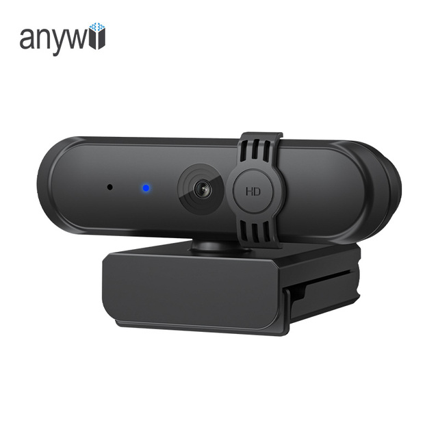 Computer Webcam 1080P HD Laptop Webcam 30fps with Built-in Mic CMOS Sensor Multi-OS Support for Remote Work Meeting