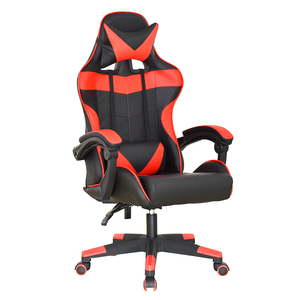 Barato Económico Ordenador <span class=keywords><strong>Pc</strong></span> Silla <span class=keywords><strong>Gamer</strong></span> Color personalizado Linkage Apoyabrazos Rojo Reclinable Cuero Gaming Silla - Product Image 1