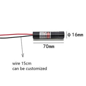 16X70mm 520nm 85mw Wide Voltage 12V ~ 24V Module laser vert Verre facile à utiliser État neuf pour la construction et l'industrie - Product Image 3