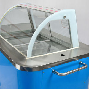 รถเข็นขายไอศกรีมไฟฟ้าสไตล์อิตาลี ความจุขนาดใหญ่ ผลิตภัณฑ์คุณภาพสูง สำหรับใช้งานกลางแจ้ง - Product Image 3