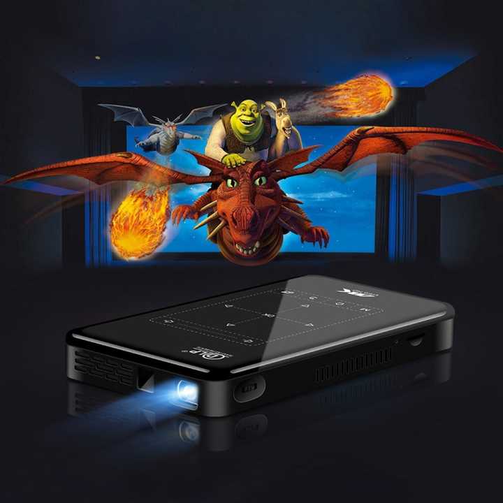 P9II Portable 4K Ultra HD DLP Mini Smart Projector
