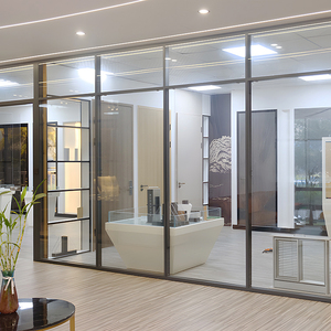 Partición de vidrio acústico para oficina en casa y restaurante Pared de partición de habitación insonorizada - Product Image 2