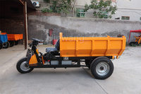 Jinwang 2.5 tonnes Dumper électrique ferme Mini LED Système hydraulique Transport de matériaux de construction pour l'exploitation minière
