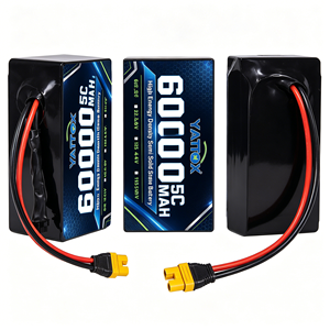แบตเตอรี่ความหนาแน่นพลังงานสูงแบบกึ่งแข็ง 60000mAh 24S 88.8V 10C พร้อมปลั๊ก QS8 QS9 QS10 QS12 แบบซอฟต์แพ็ค ความจุจริง 60Ah - Product Image 3