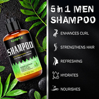 Shampooing Personnalisé pour Ondulations, Shampooing à la Biotine, Renforce les Ondulations, Stimule la Croissance Capillaire, Kit Coiffure Ondulée en Gros