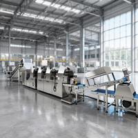Machine à fabriquer des nouilles Udon certifiée CE, industrielle, automatique, commerciale, à haut rendement, à haute efficacité, entièrement personnalisable, avec moteur