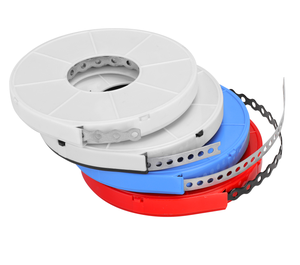 شريط معدني مثقب للتثبيت، شريط متموج للبناء، شريط معدني مثقب - Product Image 3