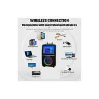 Pantalla Táctil Android 11 de Alta Resolución, 1+32G, Altavoces LCD para TV, Woofer de 10 Pulgadas, Pantalla Integrada de 14.1 Pulgadas con Altavoces