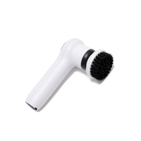 Cepillo de Limpieza Eléctrico Turbo Scrubber, Batería de 1300 mAh, Resistente al Agua IPX5, Mini Cepillo Limpiador con Carga Tipo-C para Ventanas y Encimeras