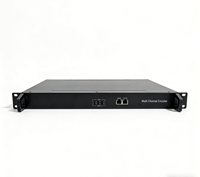 Codificador de Red HDB2400, Procesador con 24 Canales de Entrada HD MI, Codificación de Video H.264/H.265, Codificación de Audio LC-AAC HE-AAC, Transmisión IP