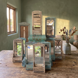 Cadre de miroir en bois vintage de luxe pour la décoration de la maison, adapté à la salle de bain, au salon et aux mariages - Product Image 6
