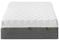 Matelas double en mousse à mémoire de forme Matelas respirant Matelas mi-ferme avec tissu doux résistant au feu