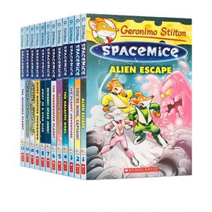 Geronimo Stilton Spacemice inglese originale per bambini ponte extracurricolare a colori storia a fumetti - Product Image 1