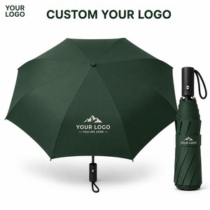 Paraguas Plegable Automático con Logotipo Personalizado, Resistente al Viento, Protección UV, Paraguas de Viaje para Lluvia y Sol, Regalo Empresarial - Product Image 2