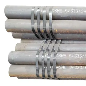 China lieferung mit angemessenem Preis LSA Stahlrohr DN100 DN200 SCH40 SCH80 ASTM A106 MS Rohr schweißtes Stahlrohr mit geringem Kohlenstoffgehalt