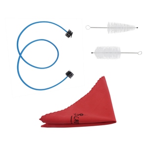 Juego de cuidado de limpieza de mantenimiento de trompeta, incluye cepillo de boquilla, cepillo de válvula, cepillo de serpiente Flexible, paño de limpieza - Product Image 3