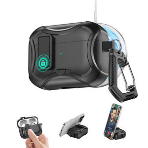Funda Protectora Magnética con Carga Automática para AirPods Pro/Pro2 3/4, Estilo Moderno, Resistente a Impactos - Product Image 2