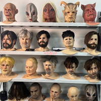 Masque réaliste en silicone, masque de gorille pour fête, cosplay d'ape, costume personnalisé, masque de singe intégral pour Halloween, carnaval, accessoires TV