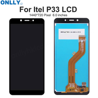 Écran LCD A58 pour Itel A58, écran de téléphone portable LCD pour Itel A58 Pro, remplacement d'écran, écran LCD pour téléphone portable A58 Pro