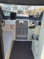 Bateau de pêche à la palangre Grandsea 14m en fibre de verre avec moteur hors-bord, type Panga Wasen