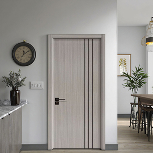 Diseño francés compuesto de madera automático abierto estilo plegable Push Pull puerta interior-exterior Hotel apartamentos para baño Villa - Product Image 1