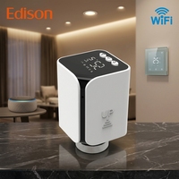Thermostat de radiateur électrique intelligent modèle ERV-256BT pour bureau/centre commercial, contrôle de la température, compatible Tuya, moderne, OEM/ODM, pour sol